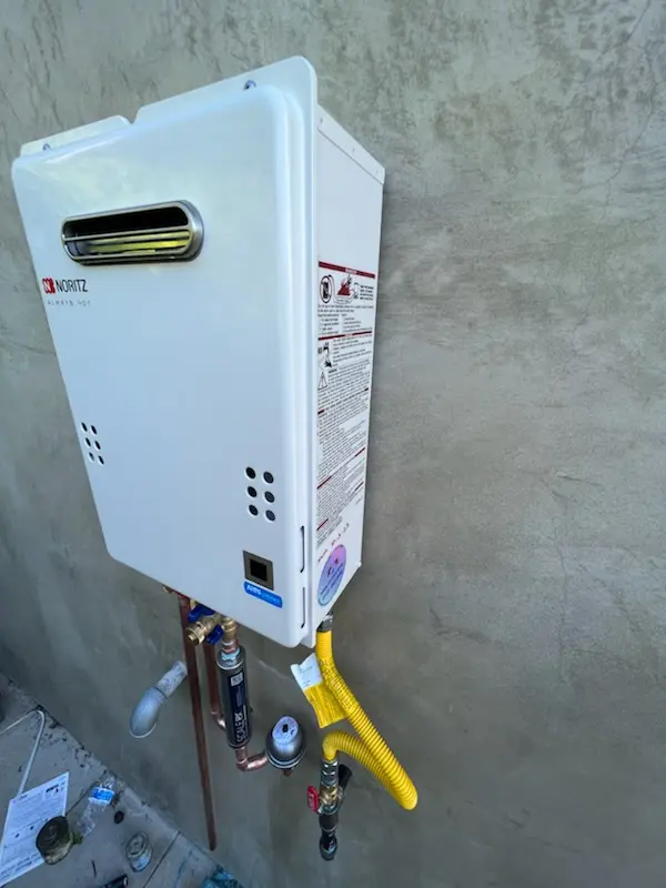 Tankless water heater installation for Waunakee homes